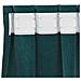 Tende con tende 2 pcs Verde scuro 140 x 245 cm Velluto - Foto miniatura 5