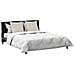 Set di piumini con cuscino 3 pcs Bianco 200 x 200 cm Microfibra - Foto miniatura 3