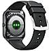Smartwatch Grigio Siderale Con Cinturino In Silicone Nero - Monitoraggio Avanzato Salute E Fitness - Foto miniatura 5