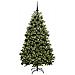 Albero di Natale artificiale Verde 180 cm PVC e Metallo - Foto miniatura 3