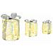 Decorazione Scatola Regalo con 60 LED 3 pcs Bianco caldo PET - Foto miniatura 2