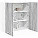 Armadio pensile con porta Riga Grigio Sonoma 80 x 31 x 80 cm - Foto miniatura 3