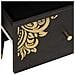 Credenza Nero 40 x 33 x 75 cm Legno di mango massello - Foto miniatura 7