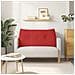Cuscino per Schiena Rosso 120 x 24 x 50 cm Tessuto - Foto miniatura 4