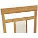Sedia da pranzo 2 pcs Naturale e chiaro Legno di gomma solido - Foto miniatura 9
