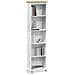 Libreria Bianco 46 x 20 x 170 cm Pino massello - Foto miniatura 3