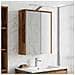 Mobiletto per specchio da bagno Legno vecchio 43 x 16 x 62.5 cm - Foto miniatura 2