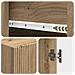 Set di armadi 2 pcs 66 x 34,5 x 90 cm Legno ingegnerizzato - Foto miniatura 7