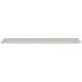 Piano lavabo 120 cm, Arrotondato, Bianco opaco, per lavabo da appoggio, LINEA - Foto miniatura 1