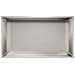 Vaso da giardino Argento 80 x 50 x 50 cm Acciaio Inox - Foto miniatura 4