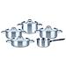 Batteria Pentole 9pz. Family Line Inox 18/10 - Foto miniatura 1