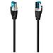 Cavo Di Rete Cat6a S / ftp 0.25m Nero - Foto miniatura 1