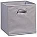Cestino Portaoggetti, Organizer, Colore Grigio, 32 X 32 X 32 Cm, Zeller - Foto miniatura 1