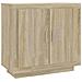 Credenza Rovere Sonoma 80x40x75 cm in Legno Compensato - Foto miniatura 2