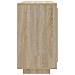 Credenza Rovere Sonoma 80x40x75 cm in Legno Compensato - Foto miniatura 7