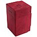 Watchtower 100+ Xl Convertibile Deck Box Carte Con Doppia Custodia Gioco Di Carte Protettore La Superficie Nexofyber Pua Contenere Fino A 100 Carte Colore Rosso Prodotto Da Gamegenic (ggs20105ml) - Foto miniatura 1