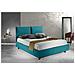 Letto Matrimoniale, Il Modello Lille E' Un Letto Semplice Ma Allo Stesso Tempo Raffinato, Rete A Doghe 140x190 Cm, Compreso Box Contenitore, Rivestimento Sfoderabile, Made In Italy - Foto miniatura 2