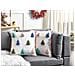 Set Di 2 Cuscini Skimmia Cotone 45 X 45 Cm Bianco Modello Natalizio - Foto miniatura 1