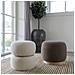 Pouf Belfort - Marrone - Mdf - 44,5x44,5x40 Cm - Foto miniatura 2