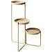 Supporto Per Vasi Fragaria Metallo Beige - Foto miniatura 2