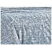 Copripiumino Sacco Piumone 100% Cotone Made In Italy Disegno Canva Piazza E Mezza Blu - Foto miniatura 2