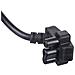 Power cable for DELL notebook AK-NB-02A CEE 7/7 250V / 50Hz 1.5m Nero 1,5 m CEE7/7 Spina di alimentazione di tipo F - Foto miniatura 2