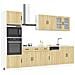 Set Mobili Da Cucina 7 Pz Kalmar Rovere Sonoma In Truciolato - Foto miniatura 1