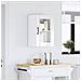 Pensile Da Cucina Con Porta In Vetro Lucca Bianco Lucido - Foto miniatura 3