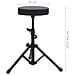 Sgabello Per Batteria Regolabile Nero Rotondo - Foto miniatura 6