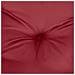 Cuscino Per Panca Rosso Vino 200x50x7 Cm In Tessuto Oxford - Foto miniatura 4
