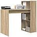 Scrivania per Computer Rovere Sonoma Legno ingegnerizzato Media - Foto miniatura 3
