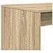 Scrivania per Computer Rovere Sonoma Legno ingegnerizzato Media - Foto miniatura 8