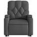 Poltrona Alzapersona Reclinabile Grigio Scuro in Tessuto - Foto miniatura 9