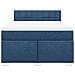 Giroletto a Molle con Materasso Blu 140x190 cm in Tessuto - Foto miniatura 6