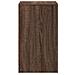 Comodini con Luci LED 2pz Rovere Marrone in Legno Multistrato - Foto miniatura 7