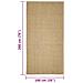 Tappeto in Sisal per Tiragraffi 100x200 cm - Foto miniatura 6