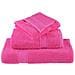 Asciugamani da Doccia SOLUND 4 pz Rosa 70x140 cm 600 g/m ² - Foto miniatura 4