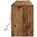Mobile TV Marrone 180 x 34 x 50 cm Legno multistrato - Foto miniatura 7