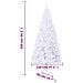 Lusso Casadino -  Albero Di Natale Artificiale L 240 Cm Bianco - Foto miniatura 7