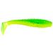 Micro Esca Morbida Da Pesca Con Coda A T Ribassata 35mm - 100pz Esche In Pvc Green - Foto miniatura 1