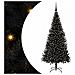 Albero di Natale con 300 LED con supporto Nero 180 cm PVC - Foto miniatura 1