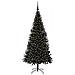 Albero di Natale con 300 LED con supporto Nero 180 cm PVC - Foto miniatura 3