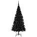 Albero di Natale con 300 LED con supporto Nero 180 cm PVC - Foto miniatura 4