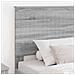 Testiera con testiera Grigio Sonoma 100 cm Legno multistrato - Foto miniatura 3