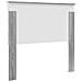 Testiera con testiera Grigio Sonoma 100 cm Legno multistrato - Foto miniatura 6