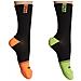 Confezione Da 2 Calzini Lunghi Da Ciclismo F2524 Per Uomo E Donna - Foto miniatura 1
