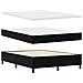 Letto a molle con materasso Nero 140 x 200 cm Velluto - Foto miniatura 5