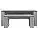 Set di Tavolini da Caffè 2 pcs Grigio Sonoma Legno multistrato - Foto miniatura 8