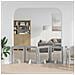 Cancello per cani con supporti 4 pcs Grigio Sonoma 80 x 80 cm - Foto miniatura 3