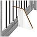 Cancello per cani con supporti 4 pcs Grigio Sonoma 80 x 80 cm - Foto miniatura 7